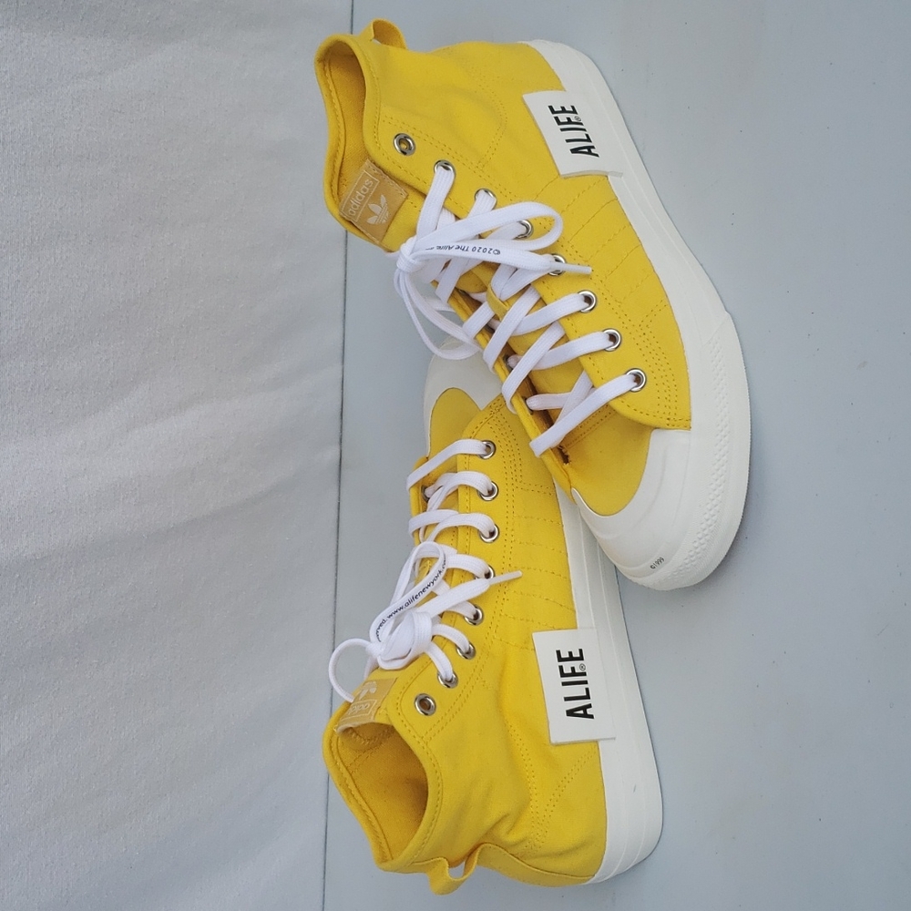 Yellow Adidas Alice size11.5 - Picture 2 of 5